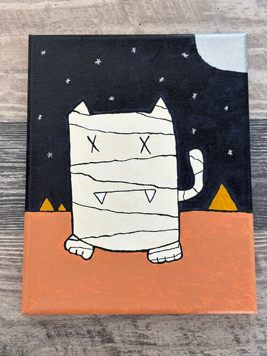 Midnight Mummy 8" x 10"