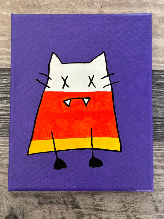 Kitty Corn 8" x 10"